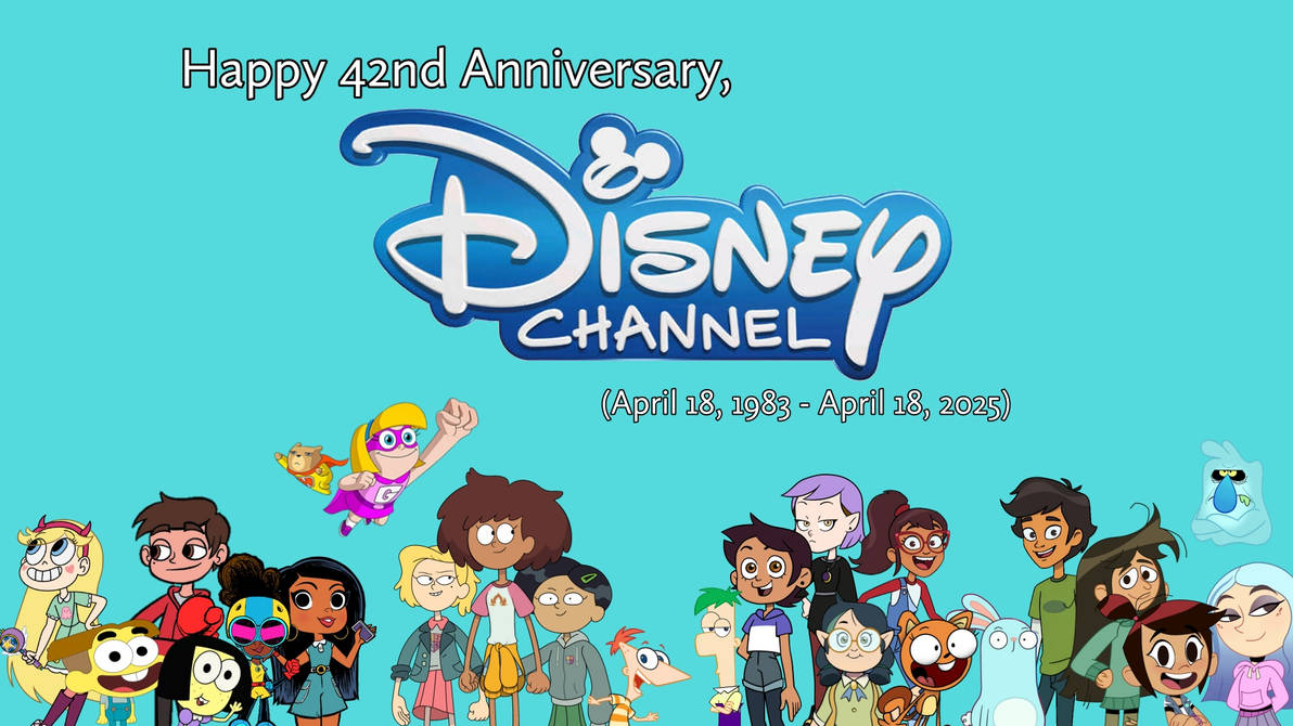 Channel V Deviantart 42nd Anniversary of Disney Channel by bnyn1247arts on DeviantArt