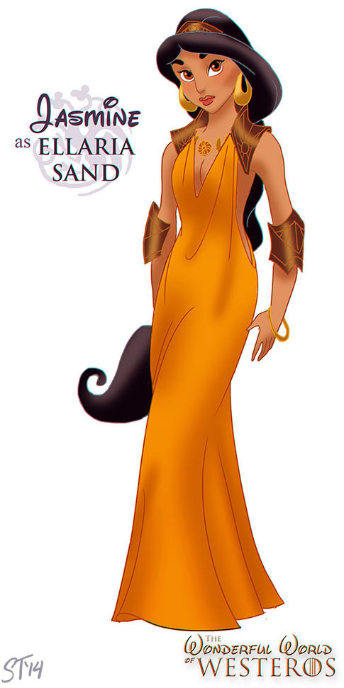 Jasmine as Ellaria Sand
