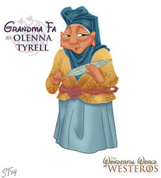 Grandma Fa as Olenna Tyrell