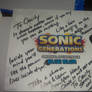 Sonic Generations OST Signed by Jun Senoue