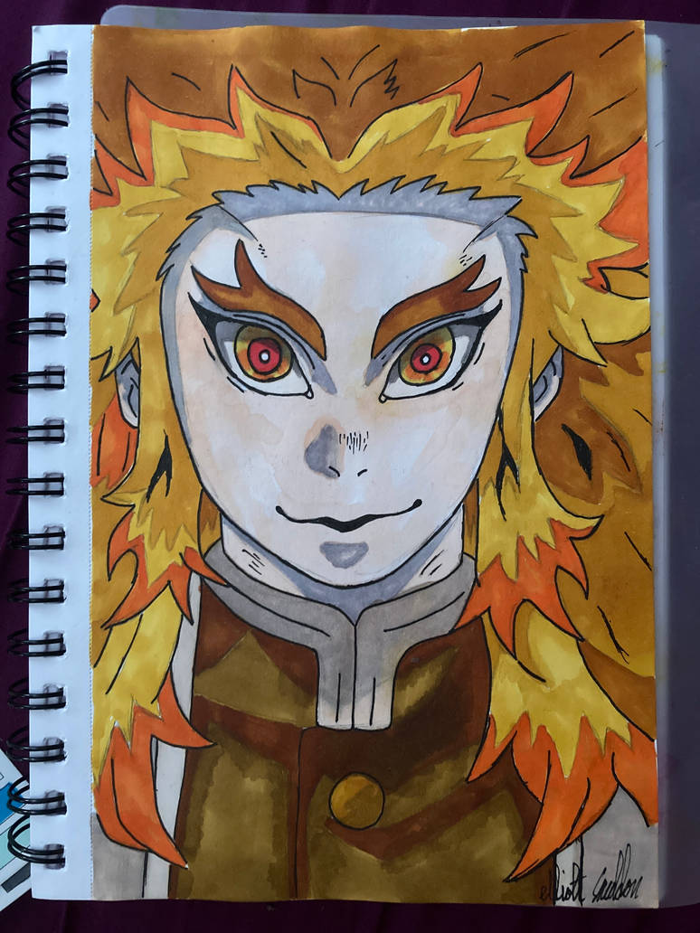 Kyojuro rengoku ( Demon Slayer ) by Scottishdood1er on DeviantArt