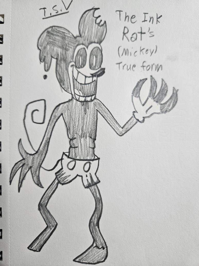 The Ink Rat's true form by StreamerEditor on DeviantArt