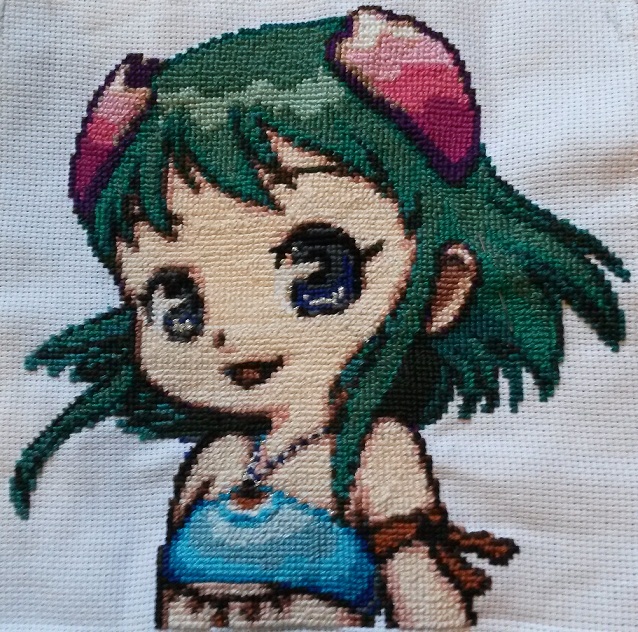 Cross-Stitching - Harvest Moon DS: Leia