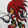 Cross-Stitch: Knuckles the Echidna