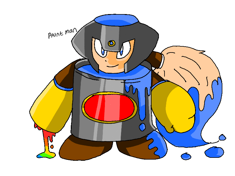 Paint Man By 3DSupermario On DeviantArt