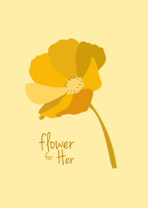 a Flower for her
