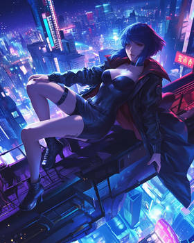 Vampire Motoko Kusanagi