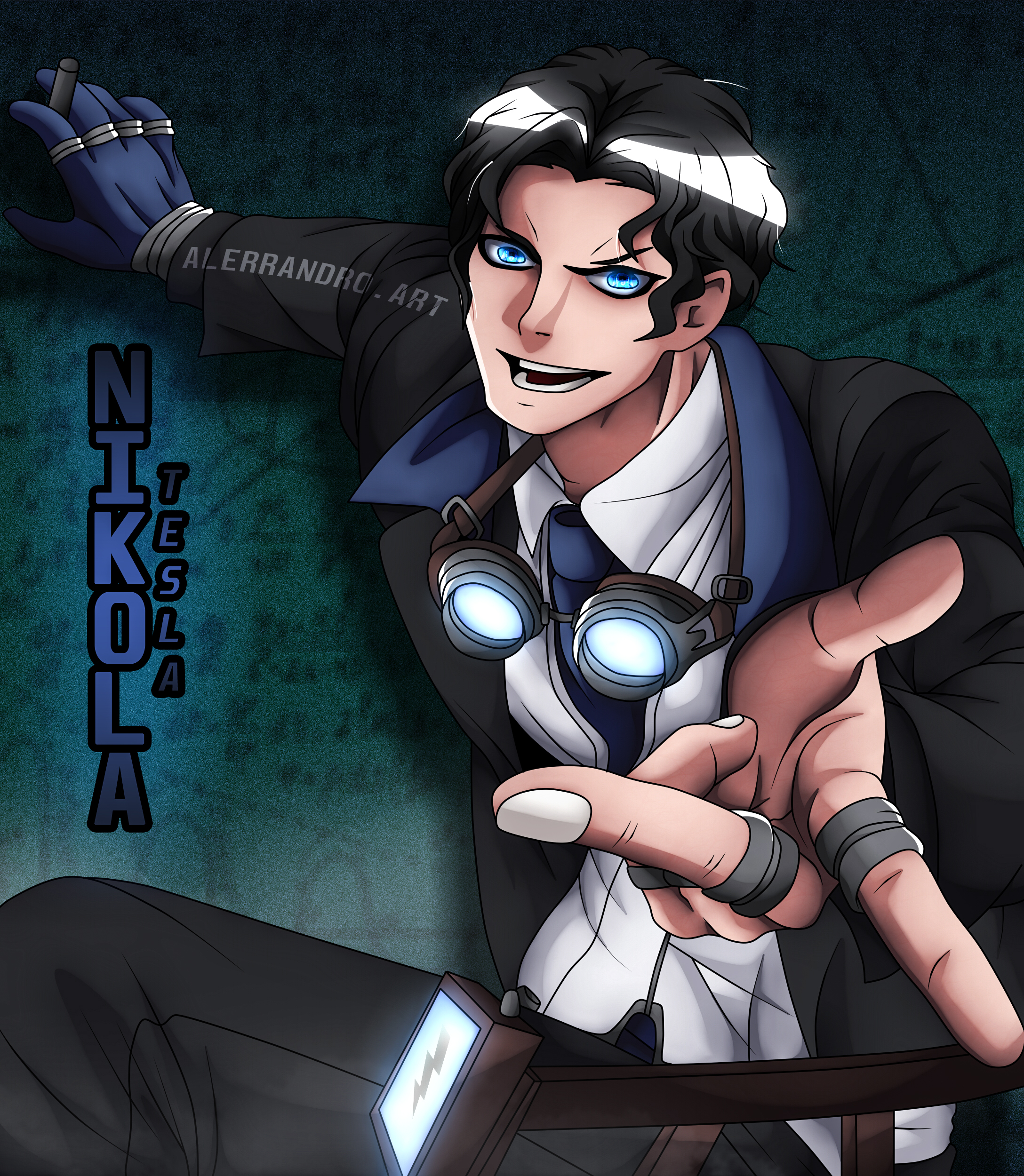 Nikola Tesla - Shuumatsu no Valkyrie by REICOROADO on DeviantArt Nikola Tesla - Shuumatsu no Valkyrie by REICOROADO on DeviantArt