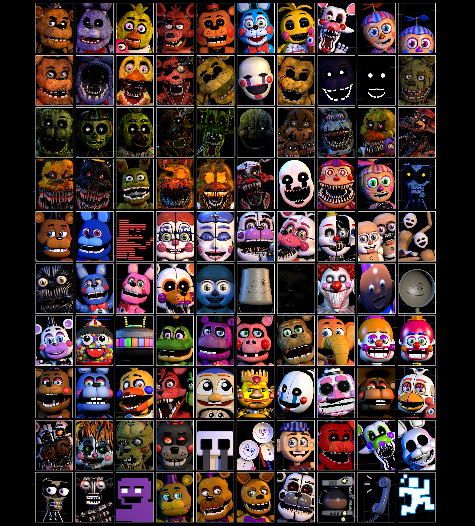 Ultimate Custom Night  My style by AngoDrag0n on DeviantArt