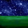 FREE Chatroom:Celestial Night Sky and Grassy Plain