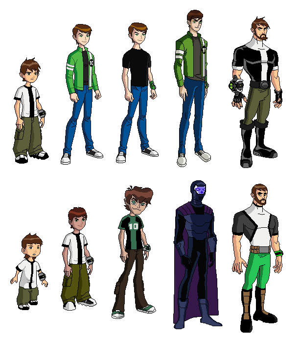 Every Ben 10 OV alien on Pixel Art by me. : r/Ben10