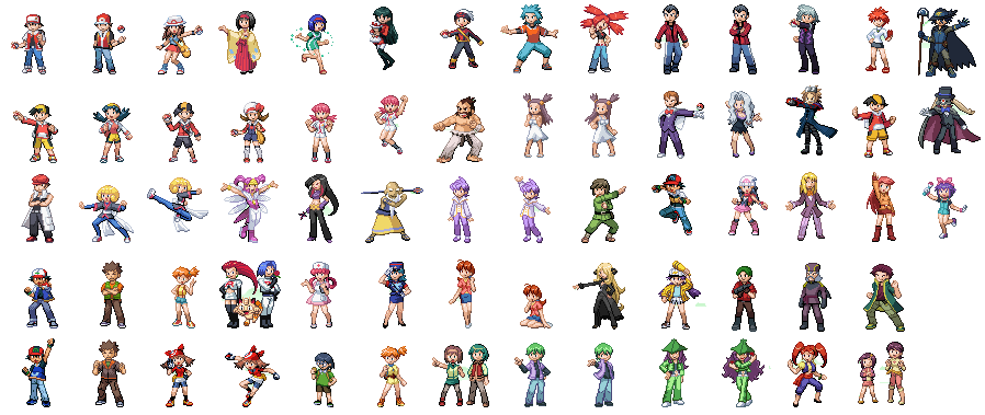 Sprites de todos los Pokemon by sakuraliclow on DeviantArt