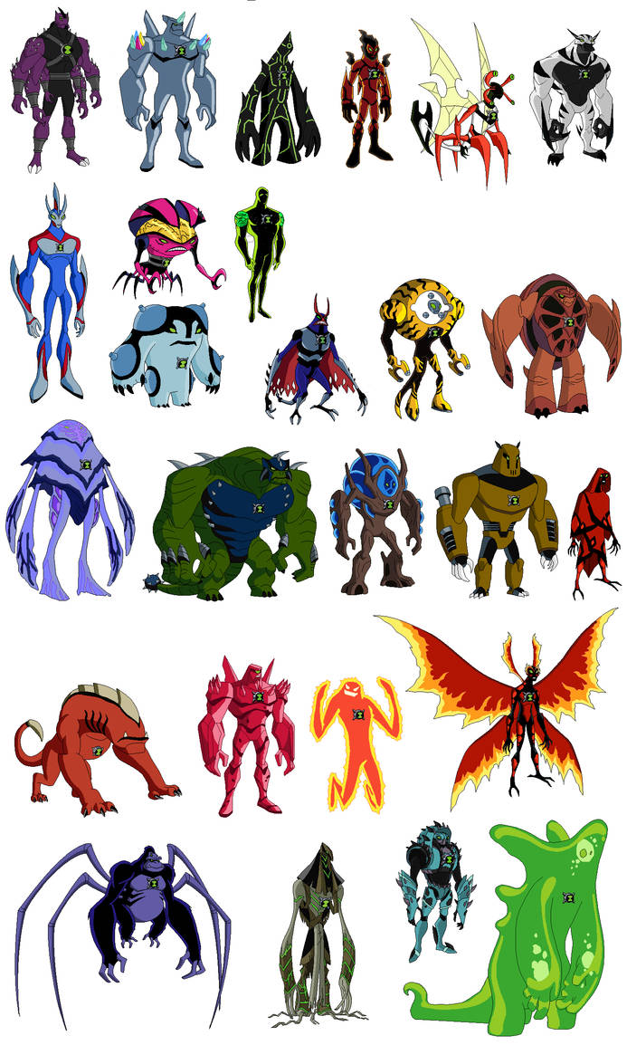 Ultimate Aliens by BrendanBass on DeviantArt