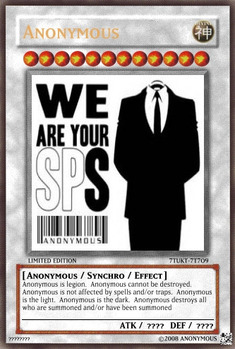 Anonymous Yugioh Card