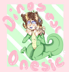 Dino onesie