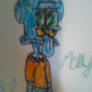 a failed attempt at drawing squidward