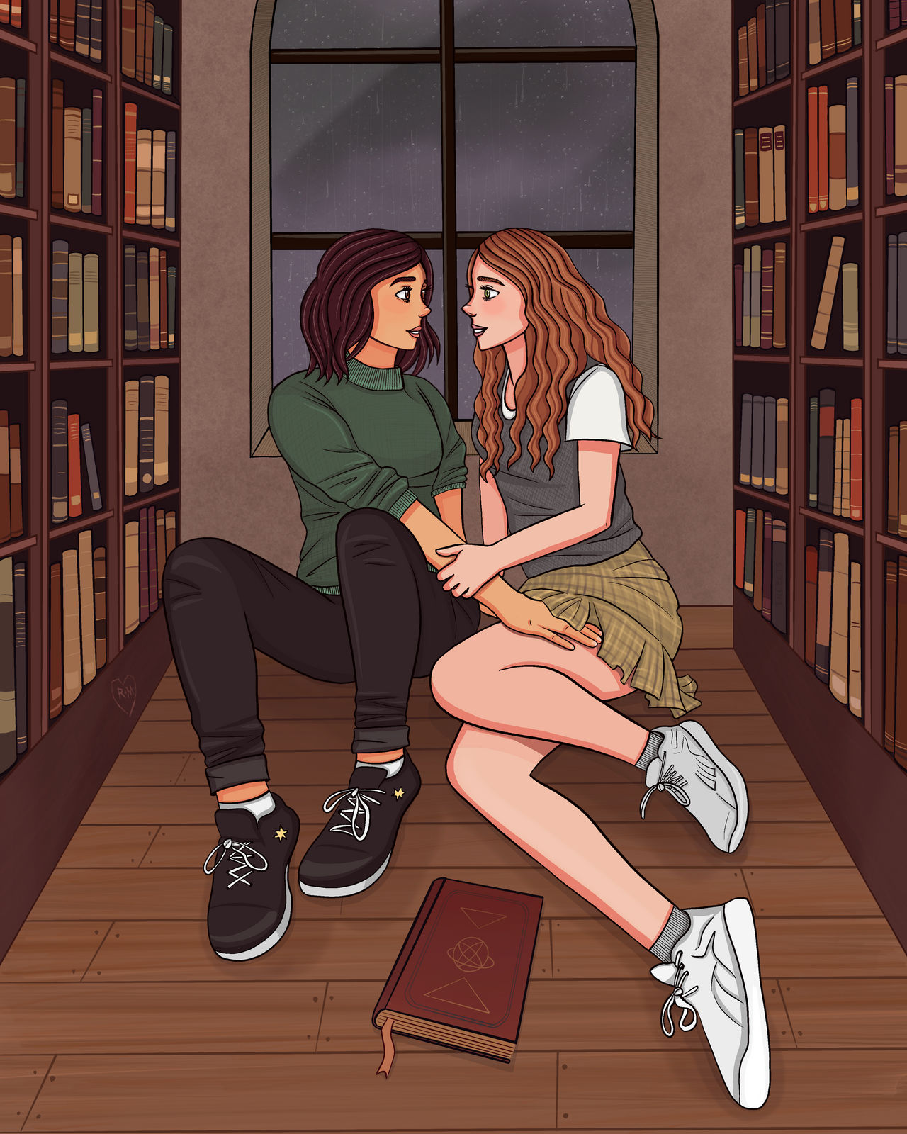 Library Date Library Date by Maryedraws on DeviantArt