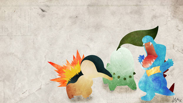 Johto Starters - Pokemon