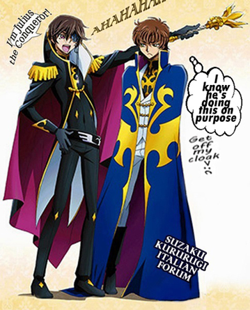 Julius And Suzaku Code Geass Akito The Exiled By Francescarotg On Deviantart Julius And Suzaku Code Geass Akito The Exiled By Francescarotg On Deviantart