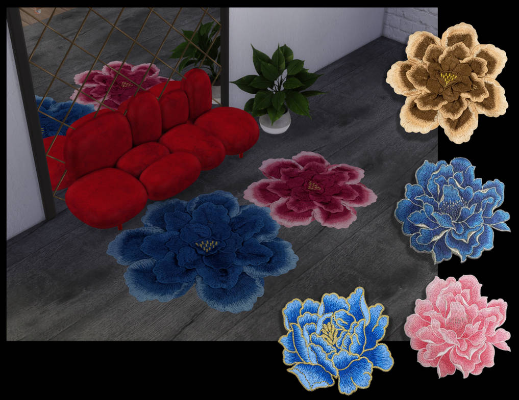 Funky Rug Sims 4 Rugs sims4 by FusionStyleSims4 on DeviantArt