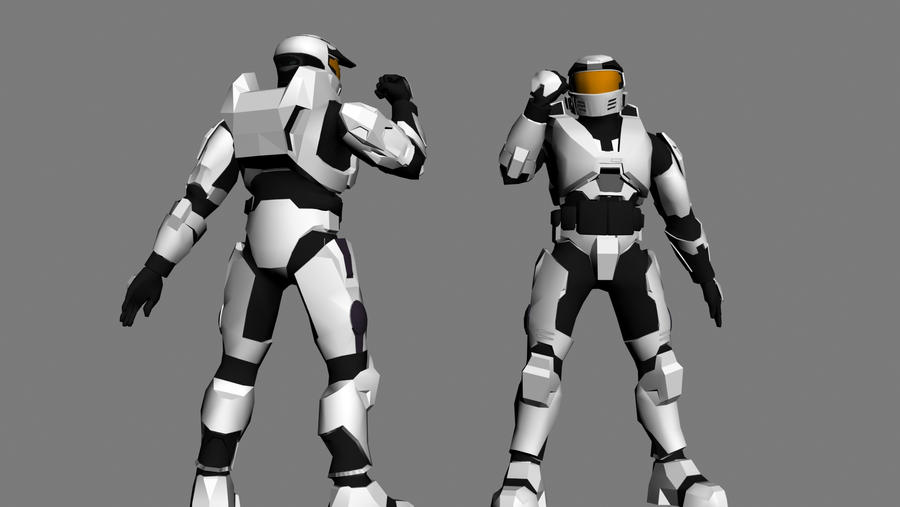 Hl 3 Mk Rework Kit Halo 3 Mk V WIP 3 by Robotlouisstevenson on DeviantArt