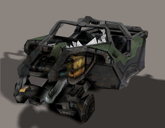 Dead H2 Warthog