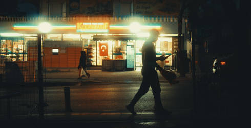 Night Market Scene