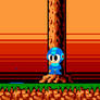 megaman goes for a nice float