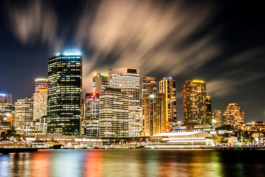 Sydney Lights by schelly