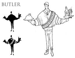 Silhouette - Butler