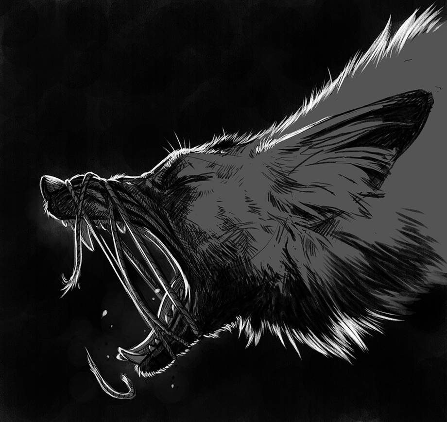 Разорвать глоток. Черный волк. Волк арт. Волк рычит арт. Мрачный волк.