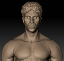 3D character of Body builder