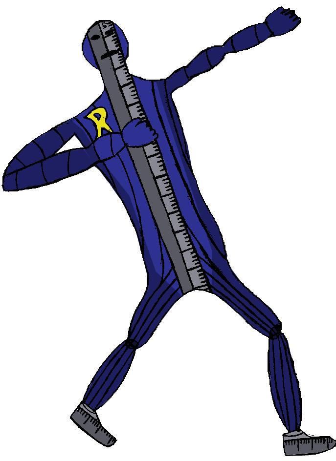 Rman Using Rulers Ruler Man 2 by E-G-Art-and-Design on DeviantArt