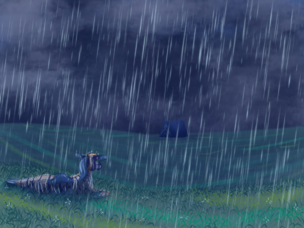 PI | Talus | Rain, Rain... by ShadowShrooms on DeviantArt