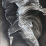 Ballerina and Fabric