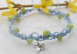 springtime hemp anklet by HempLady4u