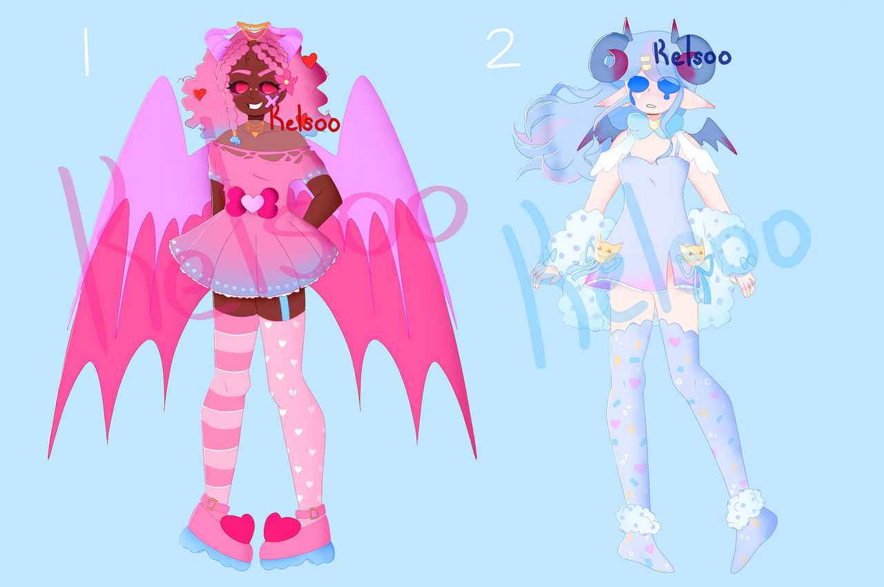 Demons Girls (OTA OPEN) by Itsyoboikels on DeviantArt