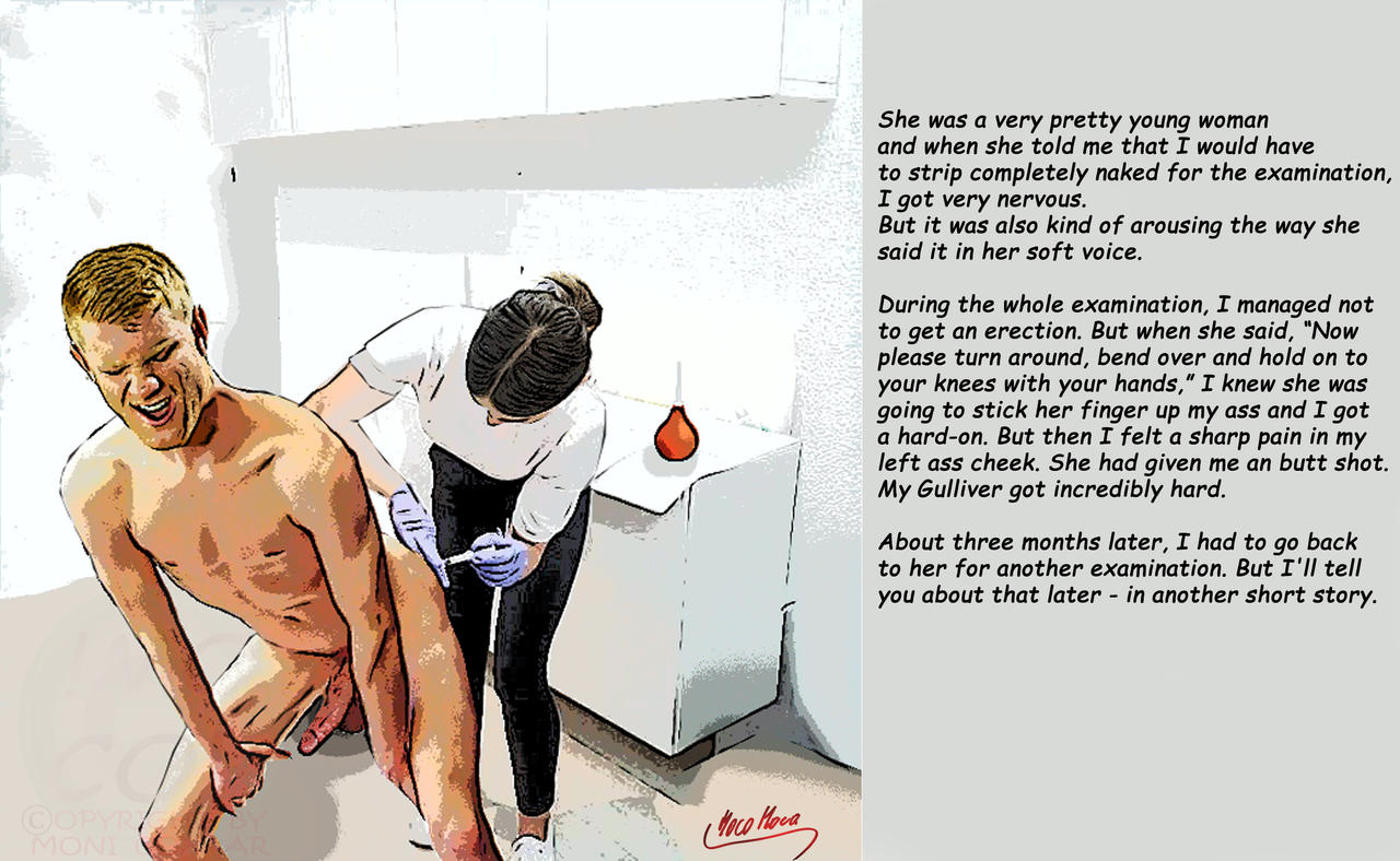 Голышом cfnm Butt injection nude medical exam cfnm by mocomoca on DeviantArt