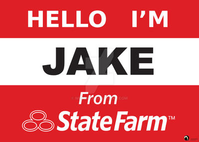 Jake From State Farm Printable Name Tag Jake From State Farm Printable Name Tag