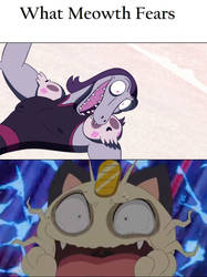 What Meowth Fears: Toffee's Scary Face 2