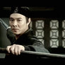 3D cross-eyed animated Jet Li in Hero