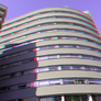 3D anaglyph Bucharest architecture 50