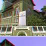 3D anaglyph The Romanian Peasant Museum