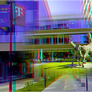 3D anaglyph Thinking about architecture 105