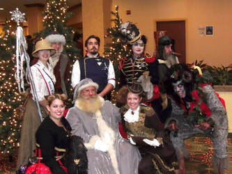 The Imperial Anti-Piracy Squad with Santa
