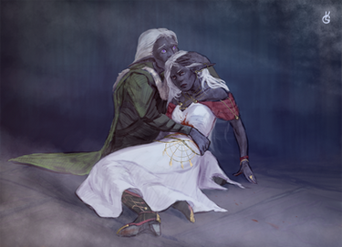 Drizzt and Vierna