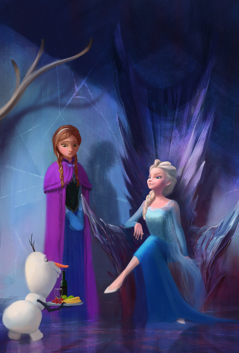 Frozen fan art