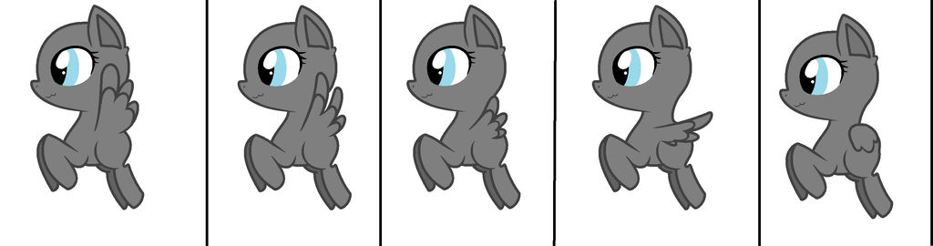 Mlp Flying Animation Loop Guide Mlp flying base by ChurryPiez on DeviantArt