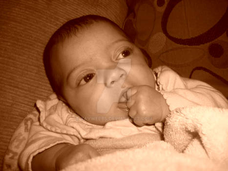 EmmaLeigh/My Daughter in sepia tone