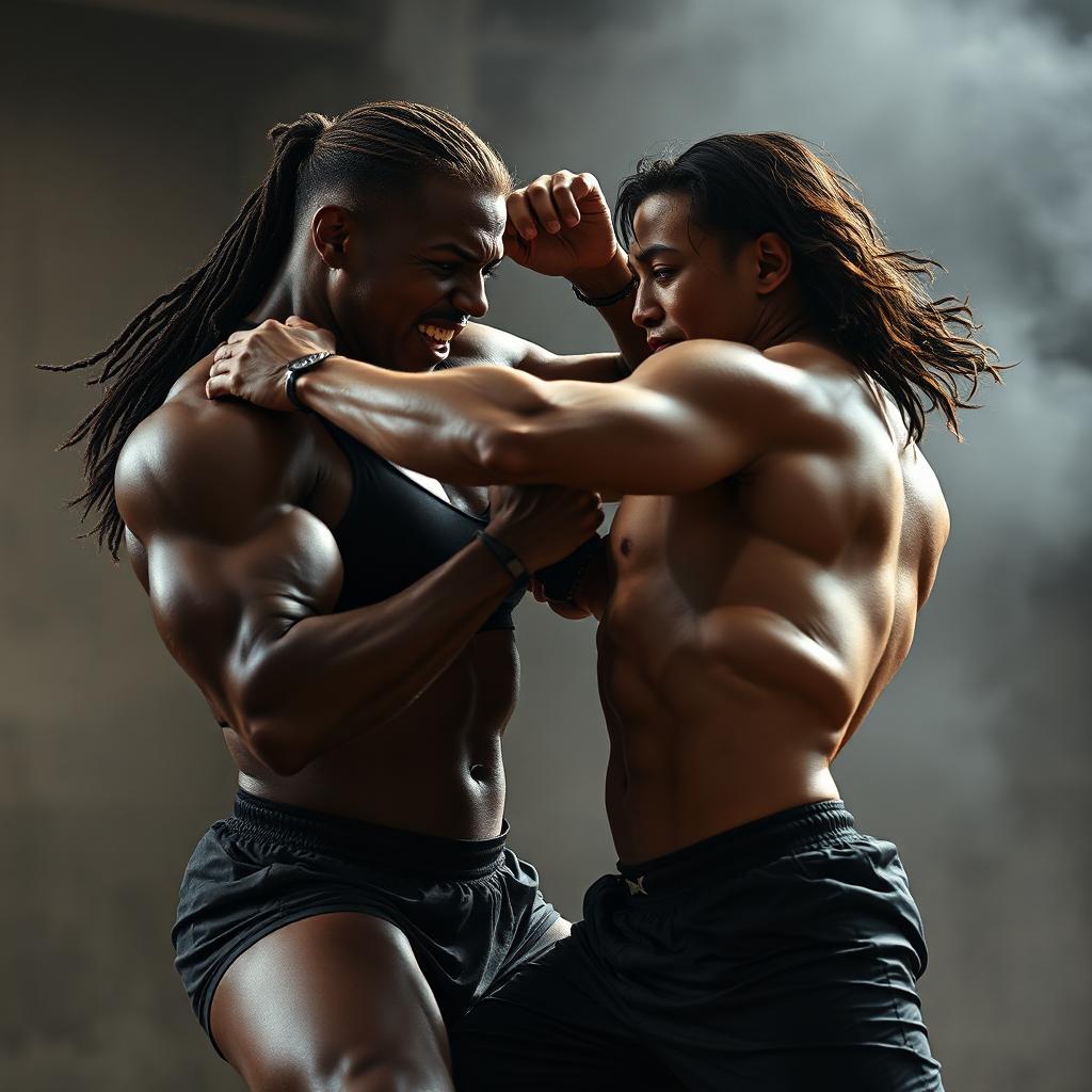 Muscle Destroyer MUSCLES FIGHT by paulowrestler on DeviantArt